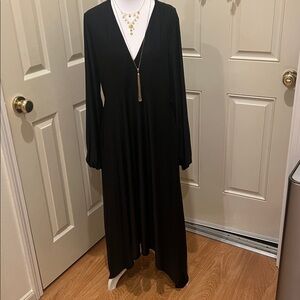 Chic Black Long Sleeve Dress